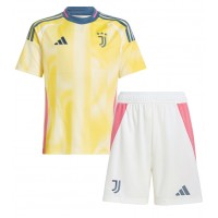 Camiseta Juventus Andrea Cambiaso #27 Visitante Equipación para niños 2024-25 manga corta (+ pantalones cortos)